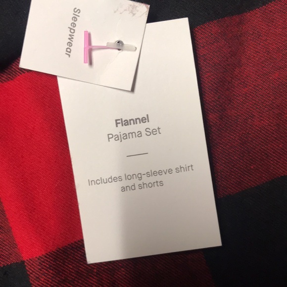 Auden Buffalo Plaid ๐ Relaxed Fit Two Piece Lounge Set Size Small | NWT! - Picture 7 of 7